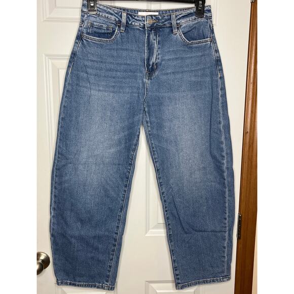 Vervet Barrel Jeans Size 29 Medium Blue Wash - Picture 2 of 9